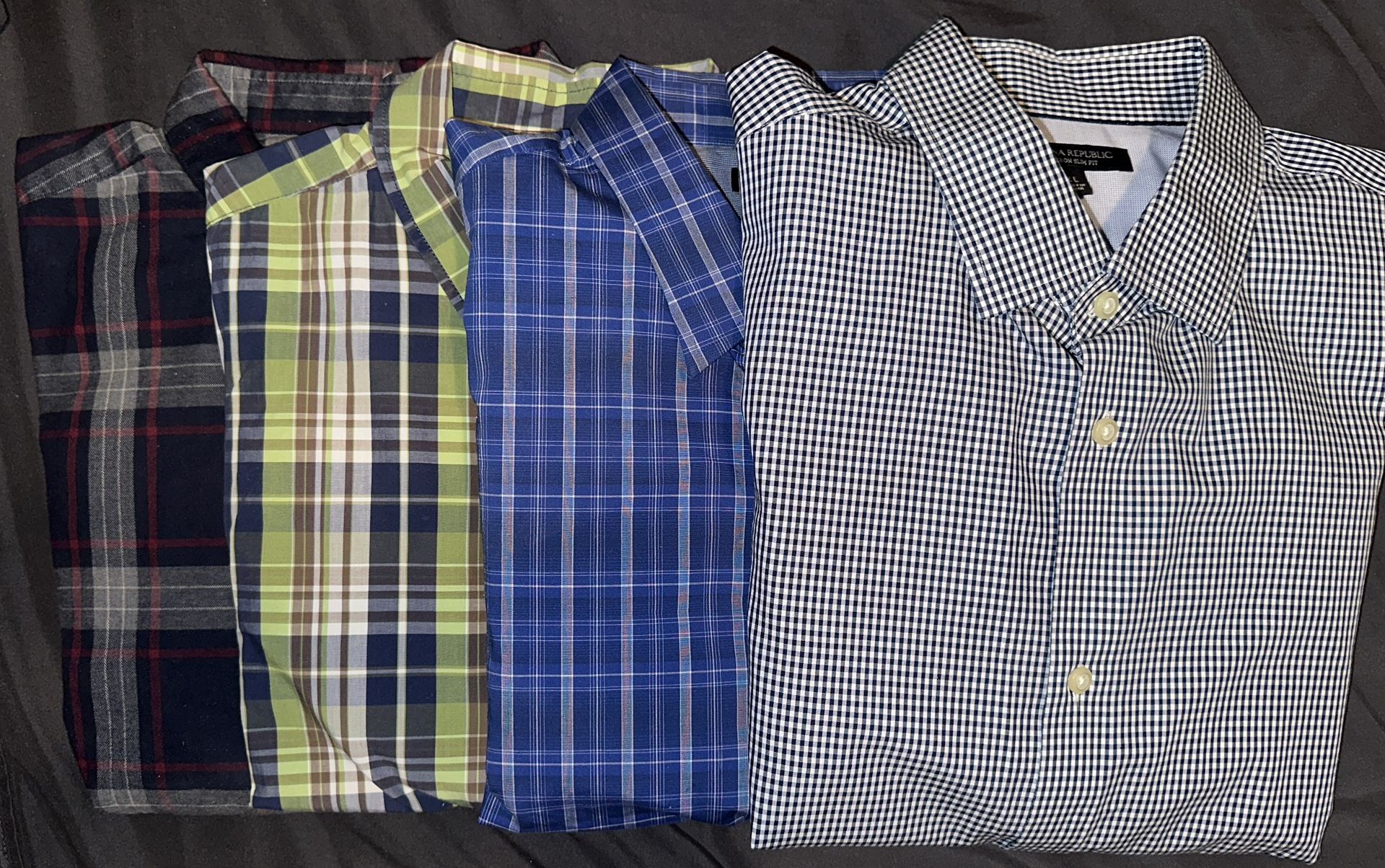 13 Men’s Banana Republic Dress Shirts