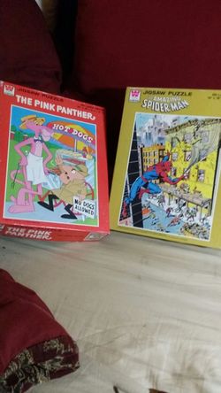 Two vintage whitman jigsaw puzzles 10 each or 15 for both