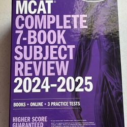 MCAT Kaplan Study Books Complete Set Fast And Free Shipping
