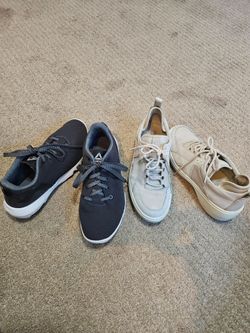 Women's shoes Size 6 ECCO Soft Wedge, Size 7 Reebok Women's Cloudride, Priced separately below
