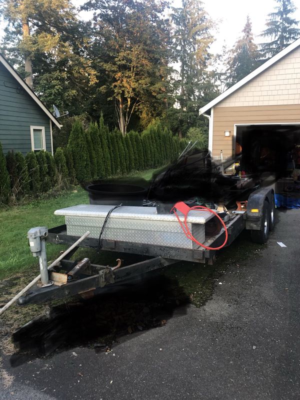 Atwood mobile product Flatbed trailer for Sale in Renton, WA OfferUp