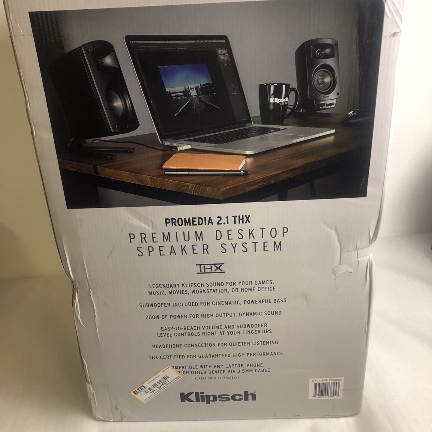 Power Hungry Idle Klipsch ProMedia THX Computer Speakers