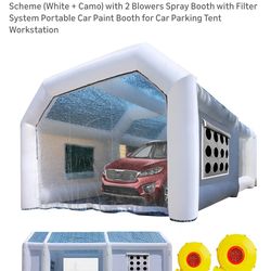 Inflatable Spraybooth