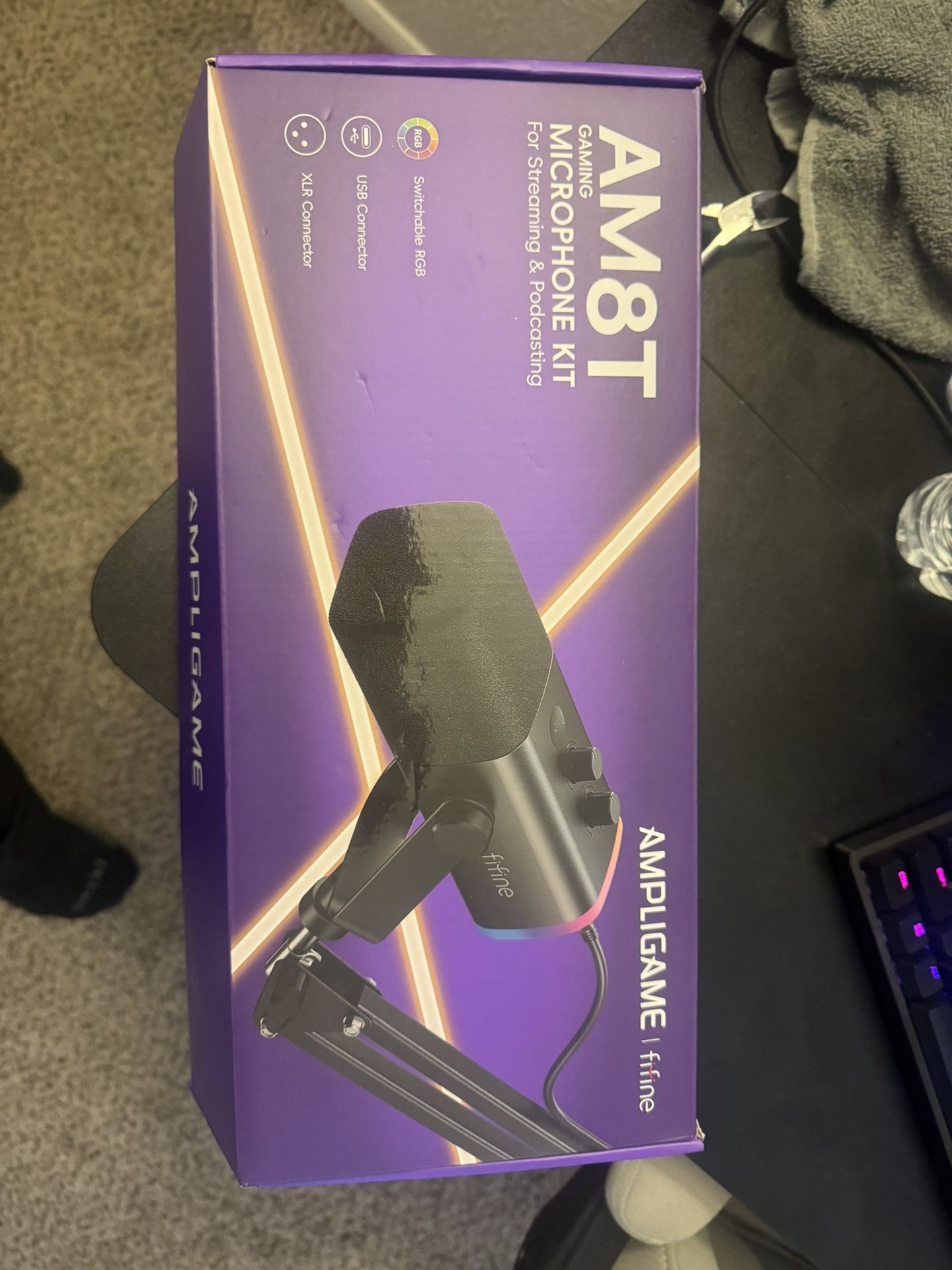 FIFINE XLR/USB GAMING MIC W/ IEMS