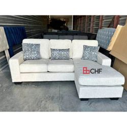 Modern Reversible Sectional Sofa  // Limited Time  Offer Tax Season Deal