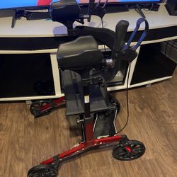 Upwalker Lightweight, Upright 4 Wheeled Walker With Seat and Brakes. Folds Up!