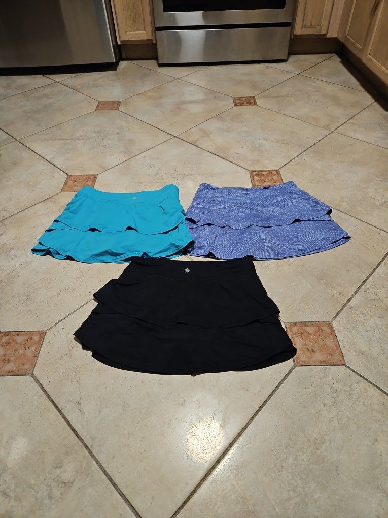 Athleta Girls Skirt Ans Shorts Size XL 14
