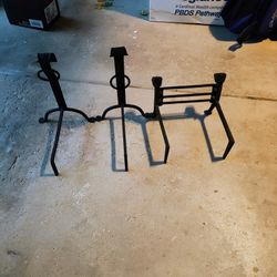 3 Andirons for fireplace