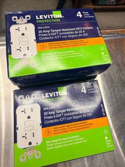 GFI outlet tamper resistant 15 or 20 amp