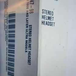 Harley Davidson Stereo Helmet Headset