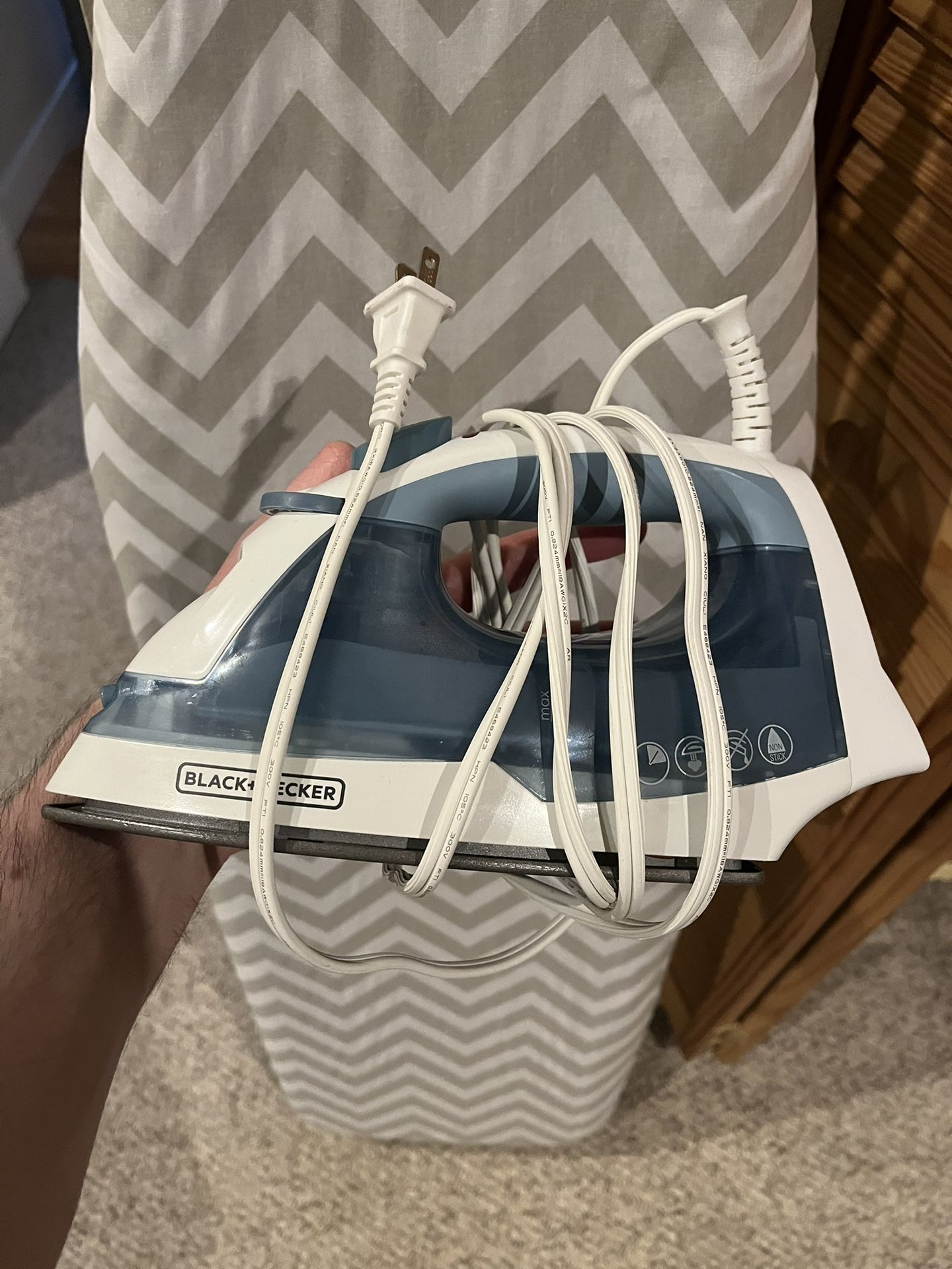 Iron and Ironing Board
