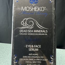 MOSHEKO DEAD SEA MINERALS EYE & FACE SERUM