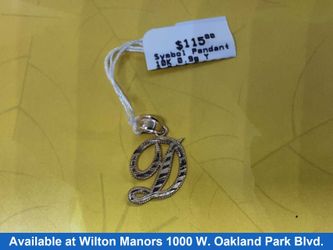 Symbol Pendant - Yellow Gold 10k (.417) 0.9 grams