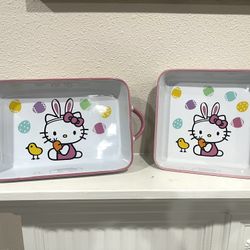 Hello Kitty Easter Baking Dishes $55