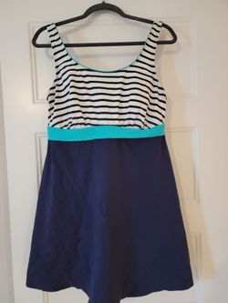 Land's End womens swim dress size 14w
