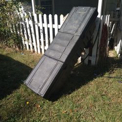 Tuff Box Black Plastic Truck Bed  Toolbox 69x 59x20