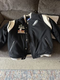 Eagles Jacket With Bill Berger Autograph