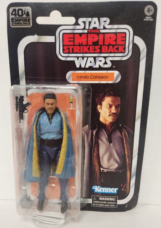 Star Wars 40th Anniversary Edition Lando Calrissian 6 inch Action Figure Kenner