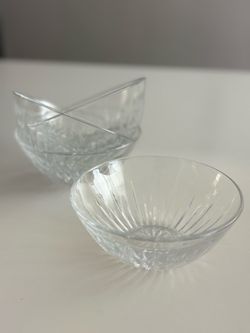 Vintage Princess House Crystal Dessert/Berry Bowls (Set of 4)