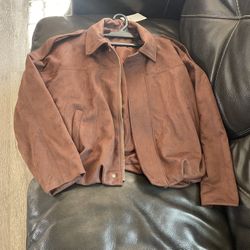 Oversize Suede Jacket