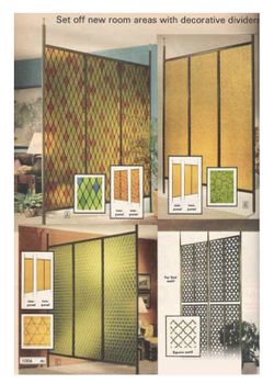 Vintage Decorative Room Divider