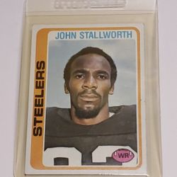 1978 Topps John Stallworth Rookie Football Card
