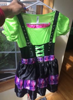 Spellbound witch costume size 8-10