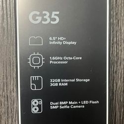Gen Mobile G35 Smart phone And 12 Months Of Service 