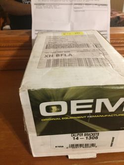 Caliper Bracket 14-1306 $30