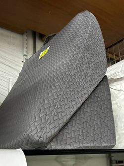 Grey wedge pillow
