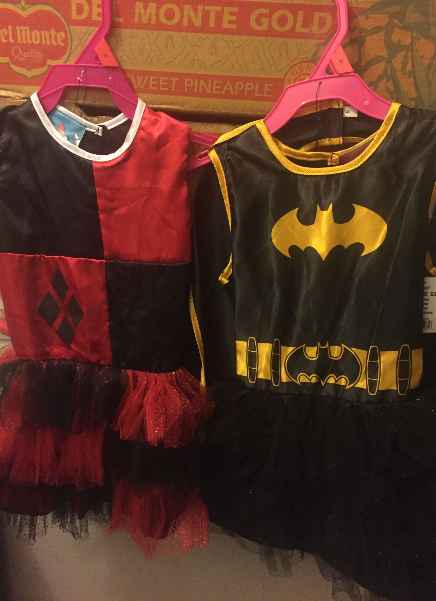 🎃 Girls Harley Quinn or Batgirl Costume size small