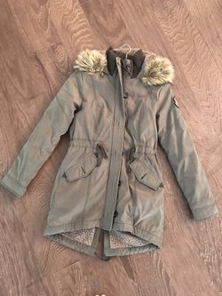 Abercrombie & Fitch Military Sherpa Parka Cost Small