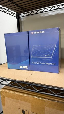 vSeeBox V6 Max High Performance Home Streaming Box 4K WiFi Moreno Valley | 0% Interest Options | Easy Setup | New | V6Max05 | V6Ma