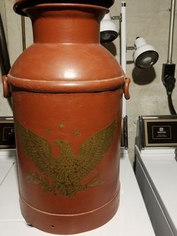 Hoods Restored Milk Can