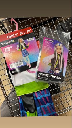 Monster High Frankie Frankenstein girls costume medium NEW
