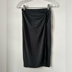 Vero Moda Filli Twist Waist Black Skirt
