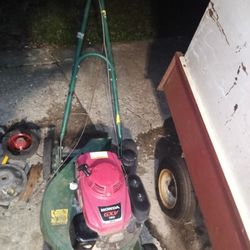 VINTAGE RANSOMES BOB-CAT 21" WALK BEHIND MOWER WITH HONDA GXV ENGINE