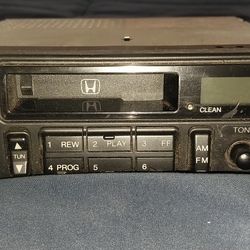 Working Original Factory Honda Cassette Vintage Car Stereo