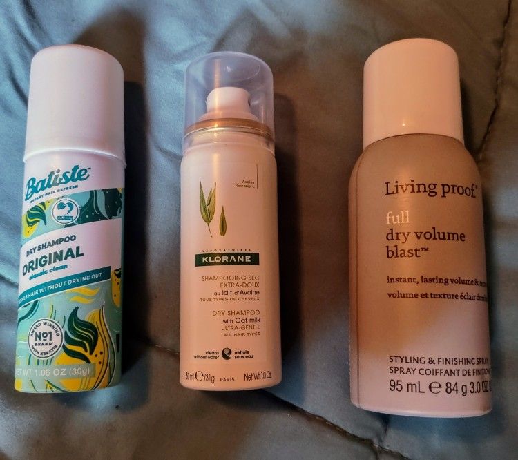 3 New Dry Shampoos