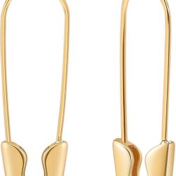 SAFTEY PIN EARRINGS 