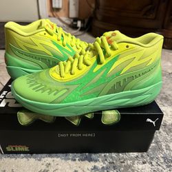 Brand new Puma Melo 2 Slime size 9.5 with Box 