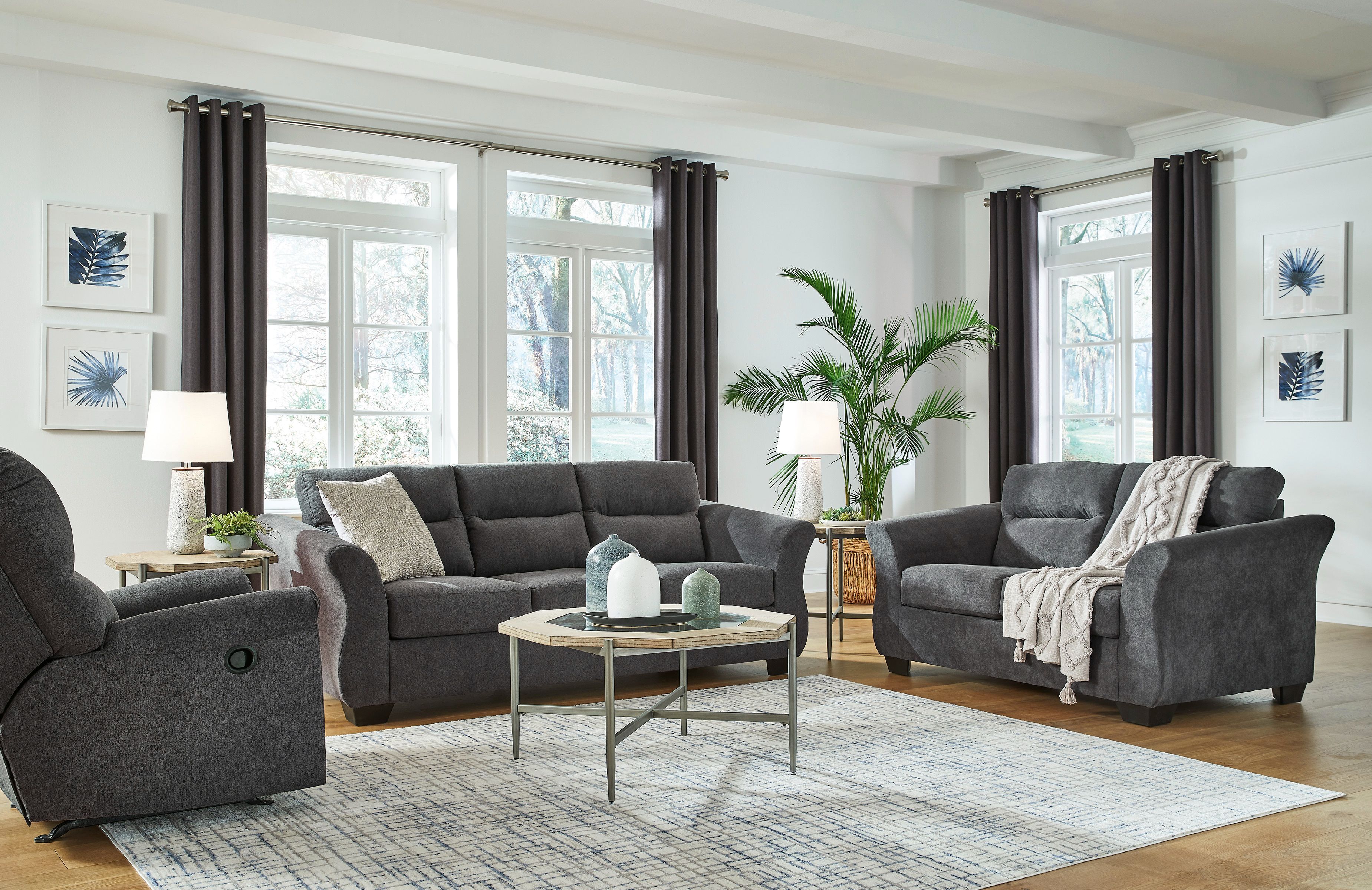 GREAT SOFA AND LOVESEAT SET