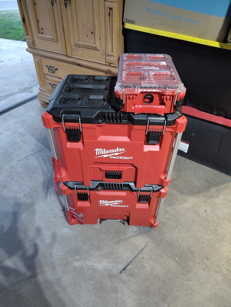 Milwaukee Modular Storage System Packouts New