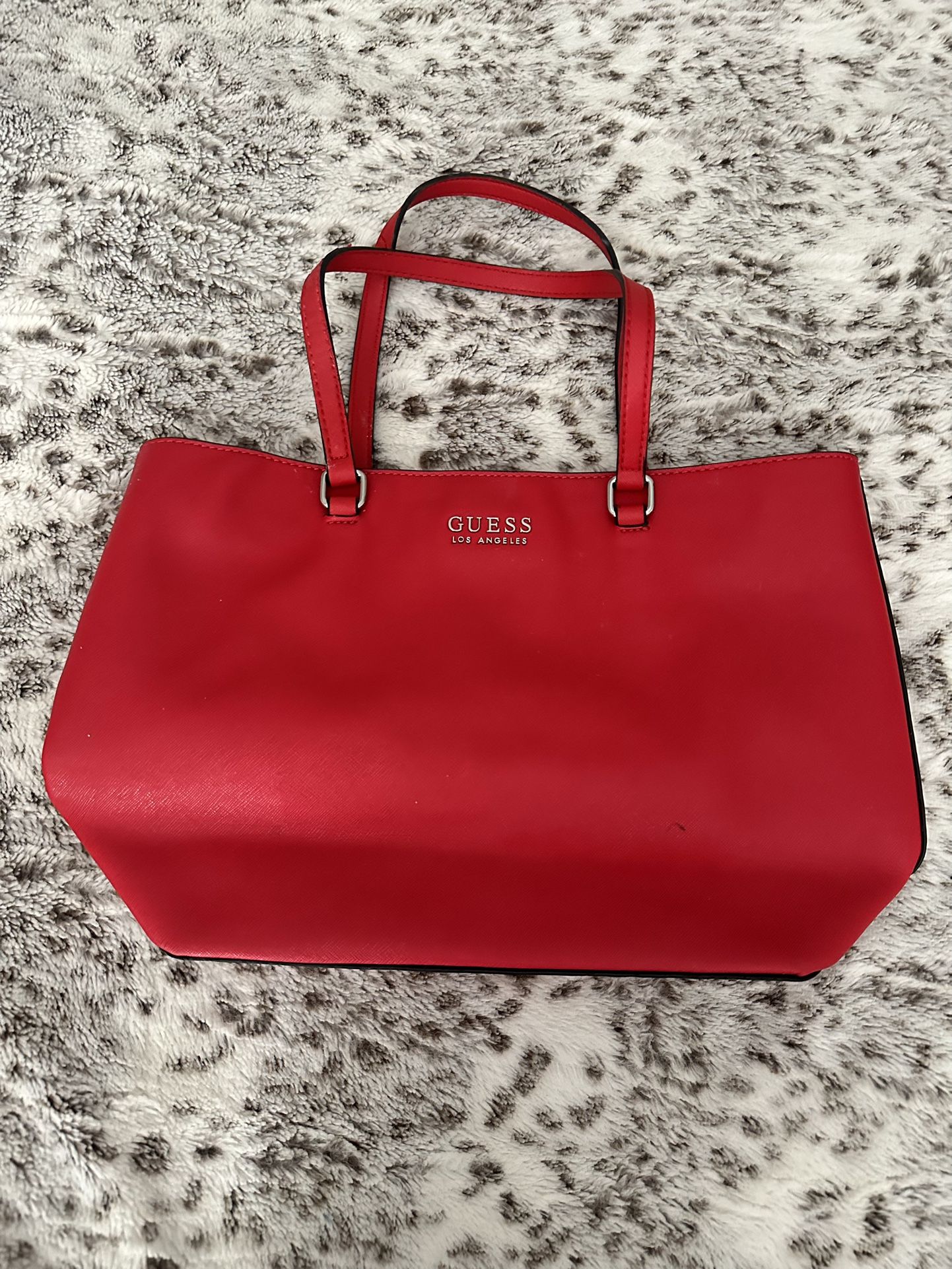 Red Guess purse