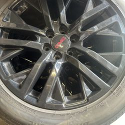 22 Inch GMC Wheels 6 Lug Off A 1500