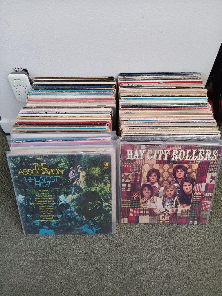 200-ish Vinyl Records 
