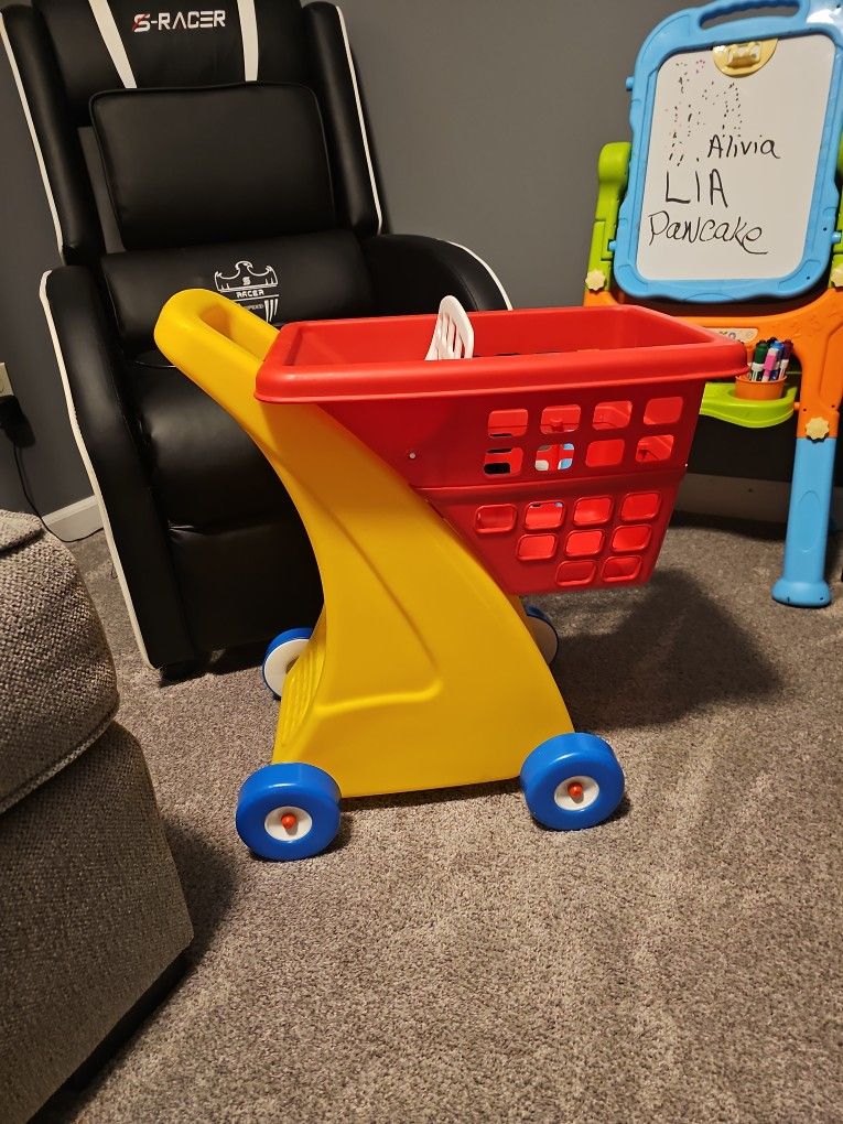 Little Tikes Shopping Cart Soooo Cute Like New