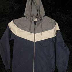Mens Russel Windbreaker Jacket Size M