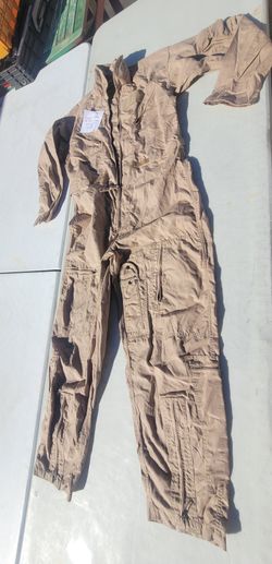Military Flyers Coveralls Fire Resistant  Size 42R