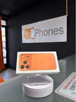 Brand new sealed orange 17 pro (not pro max) 256gb for Verizon Only. It’s a prepaid iPhone guarantee to stay clean forever. Comes w/ 1 year of Apple w